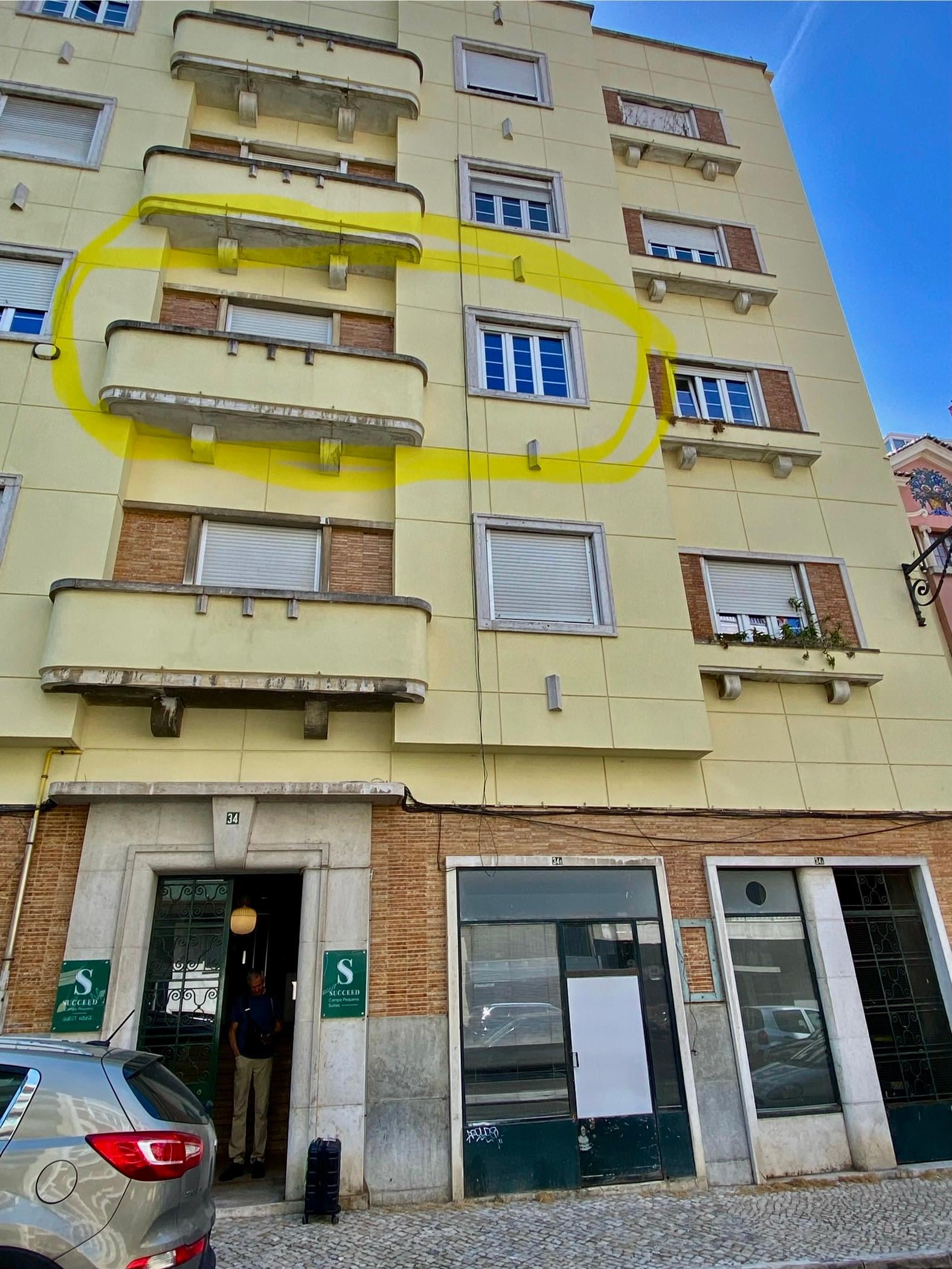 We stayed on the second floor. 💕