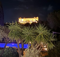 Evening view from the room