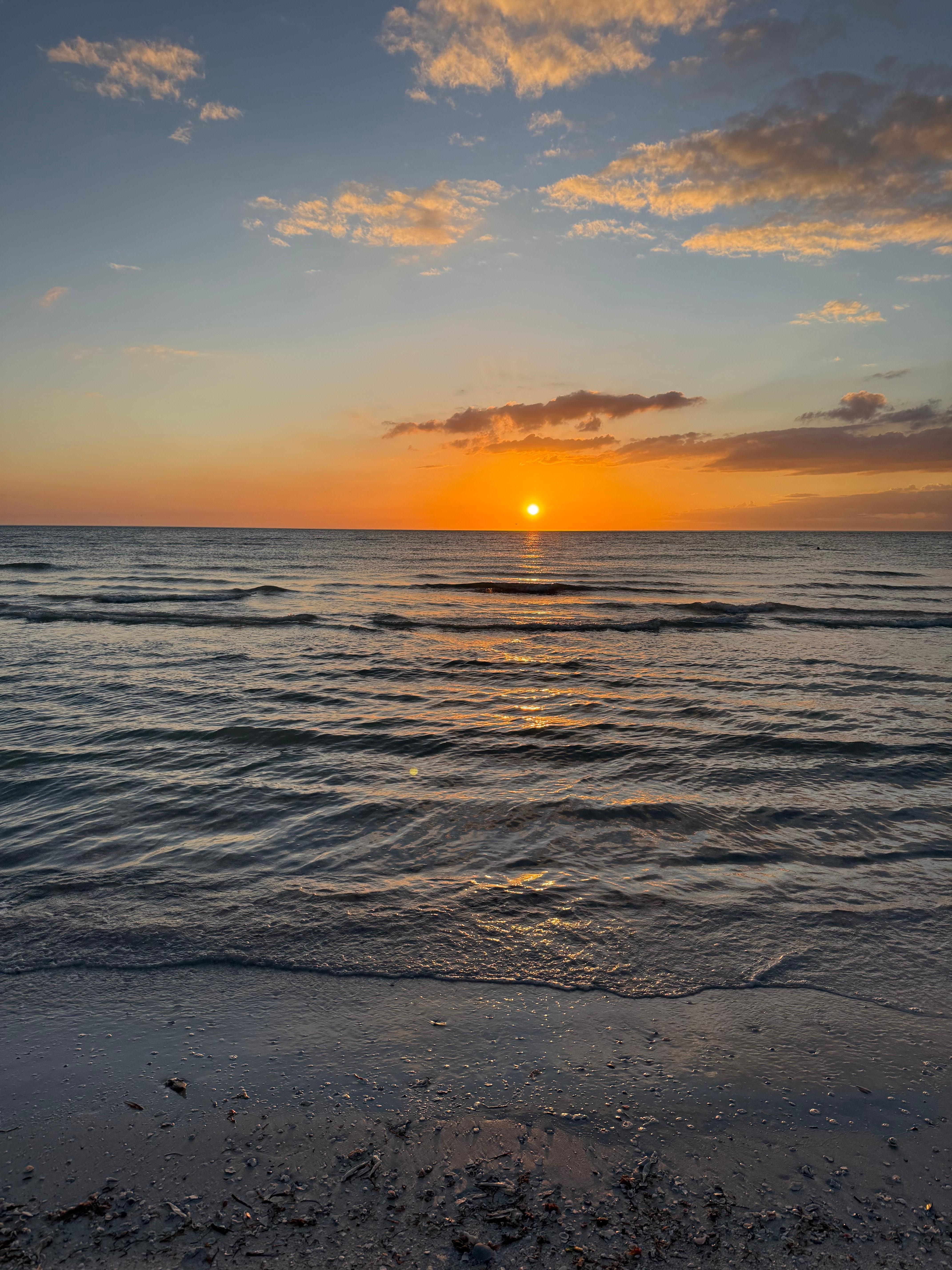 View from said beach