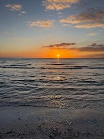 View from said beach