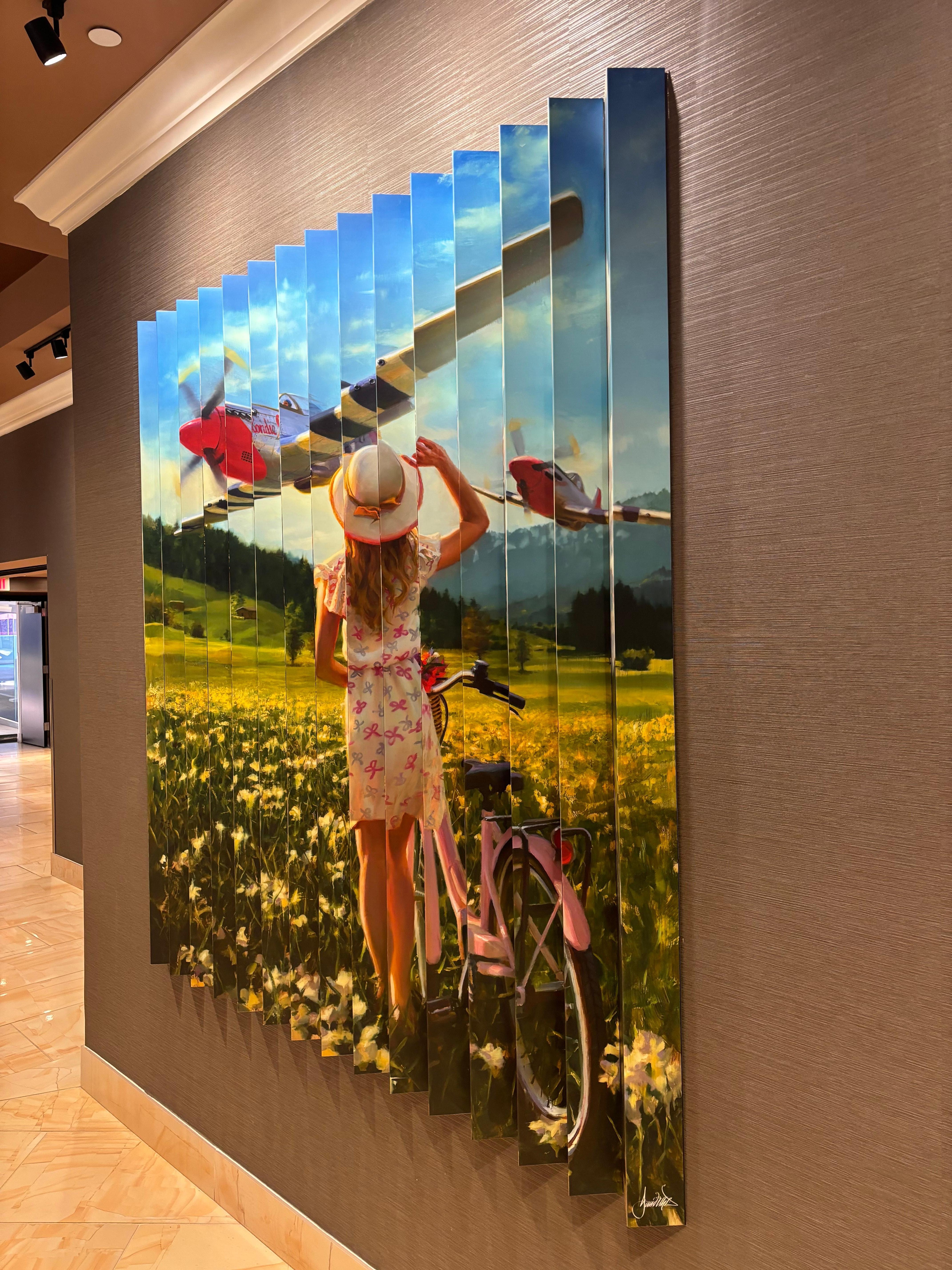 Art work near gallery