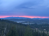 The view from the deck.