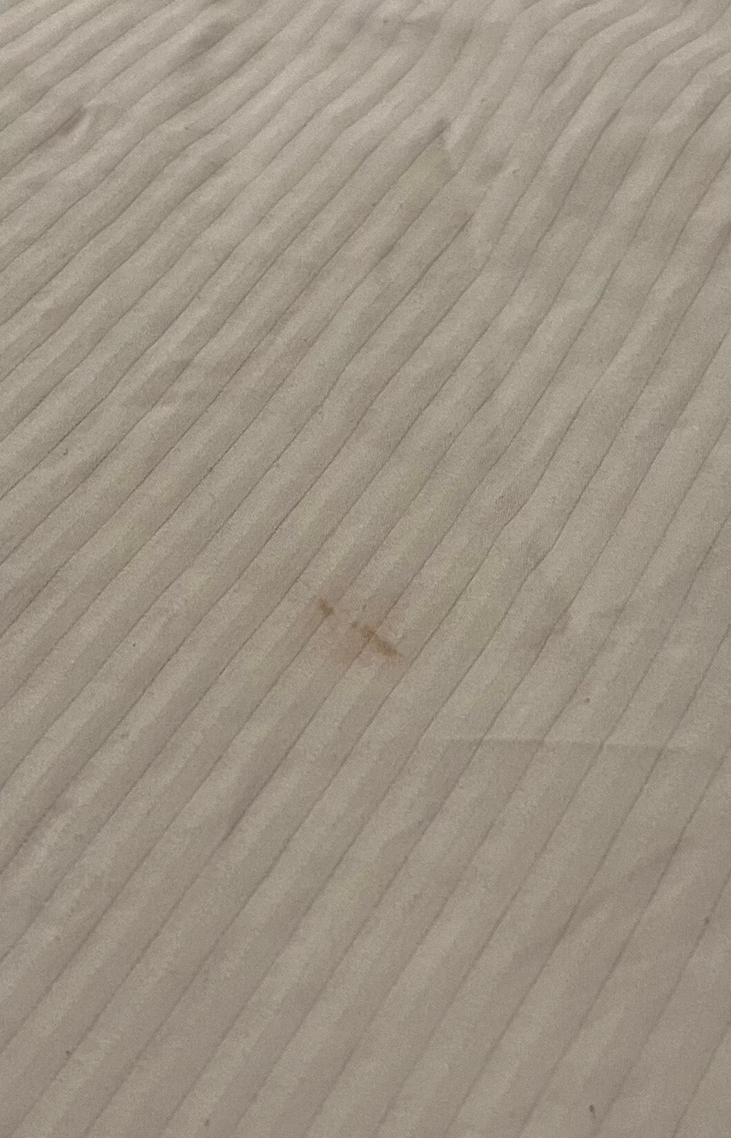 Stain on sheets