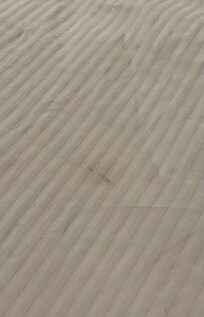 Stain on sheets