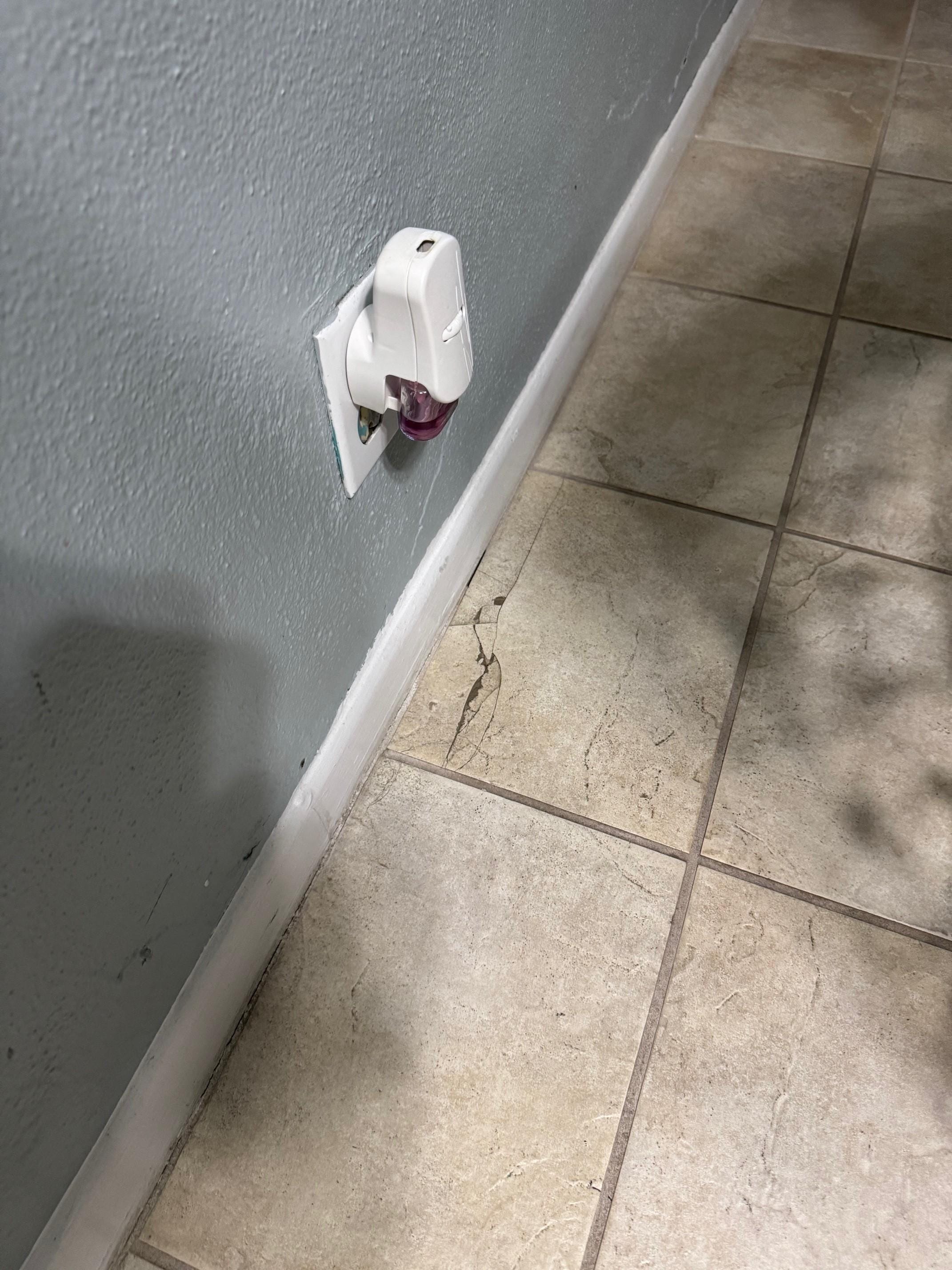 Peeling Paint, Busted Tiles, And Filthy Floors