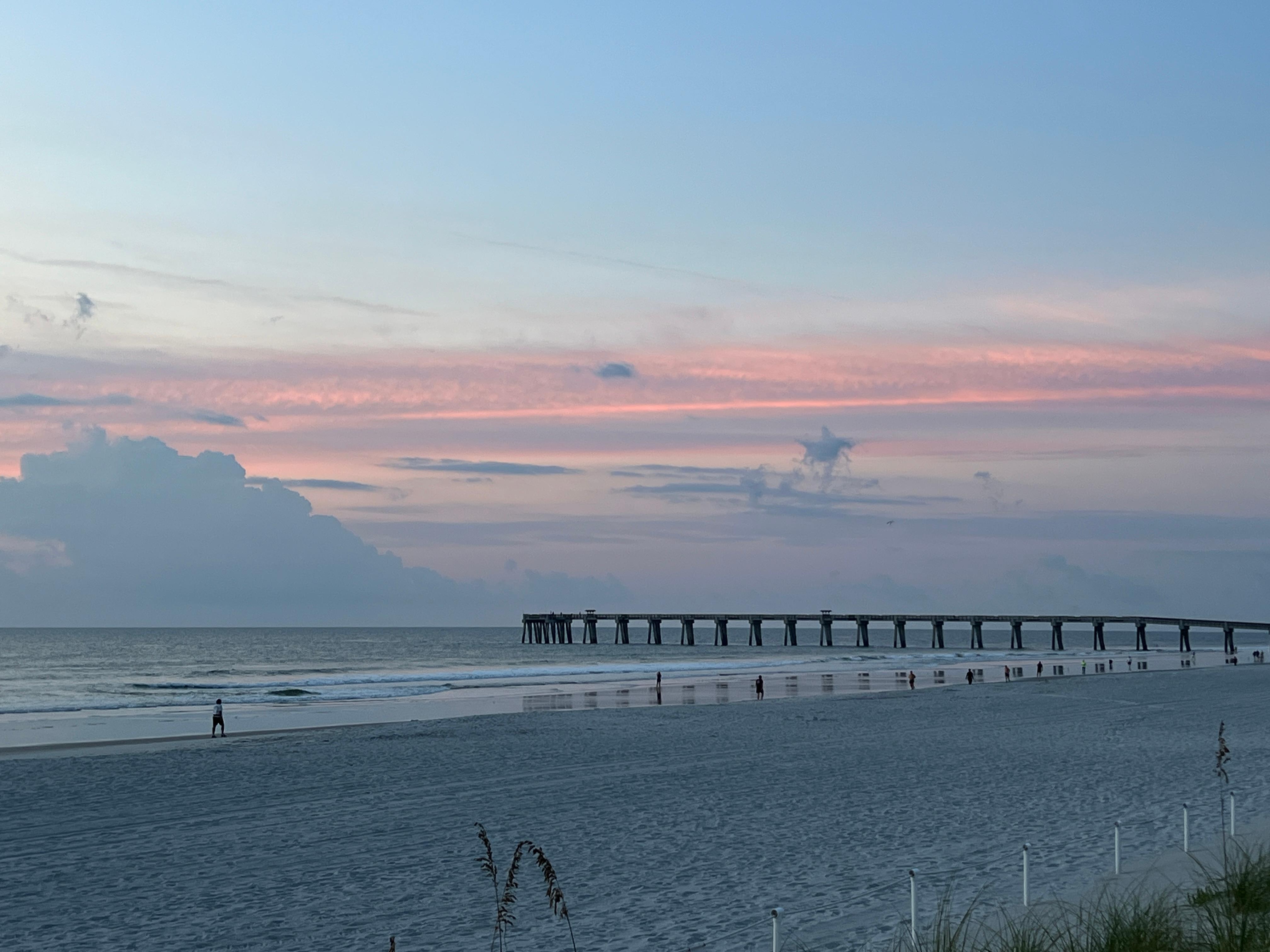 Sunrise on the beach