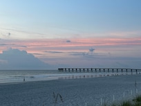 Sunrise on the beach