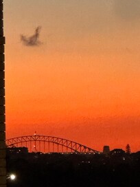From slider you can see the bridge.