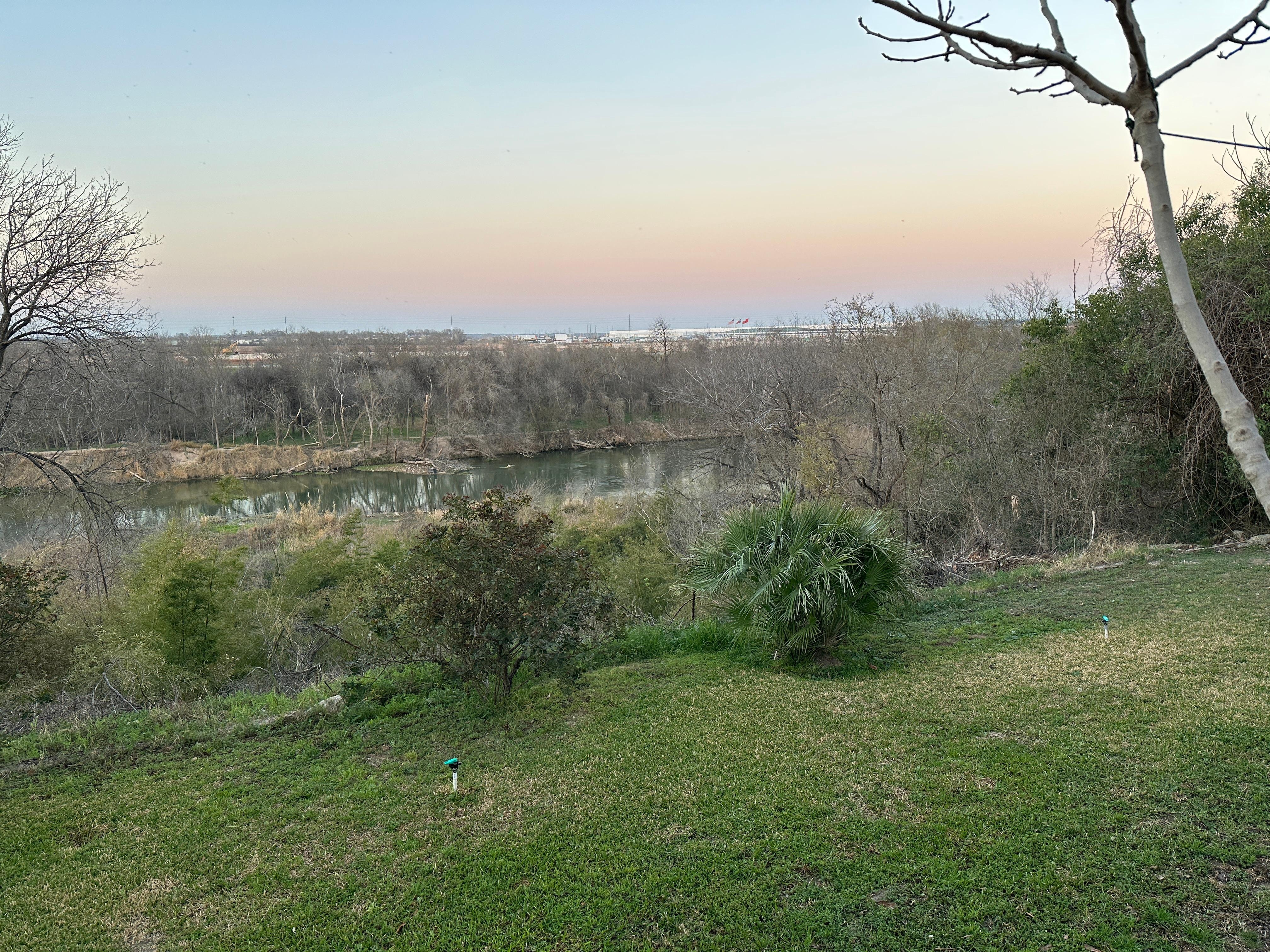 View from the back deck. 
