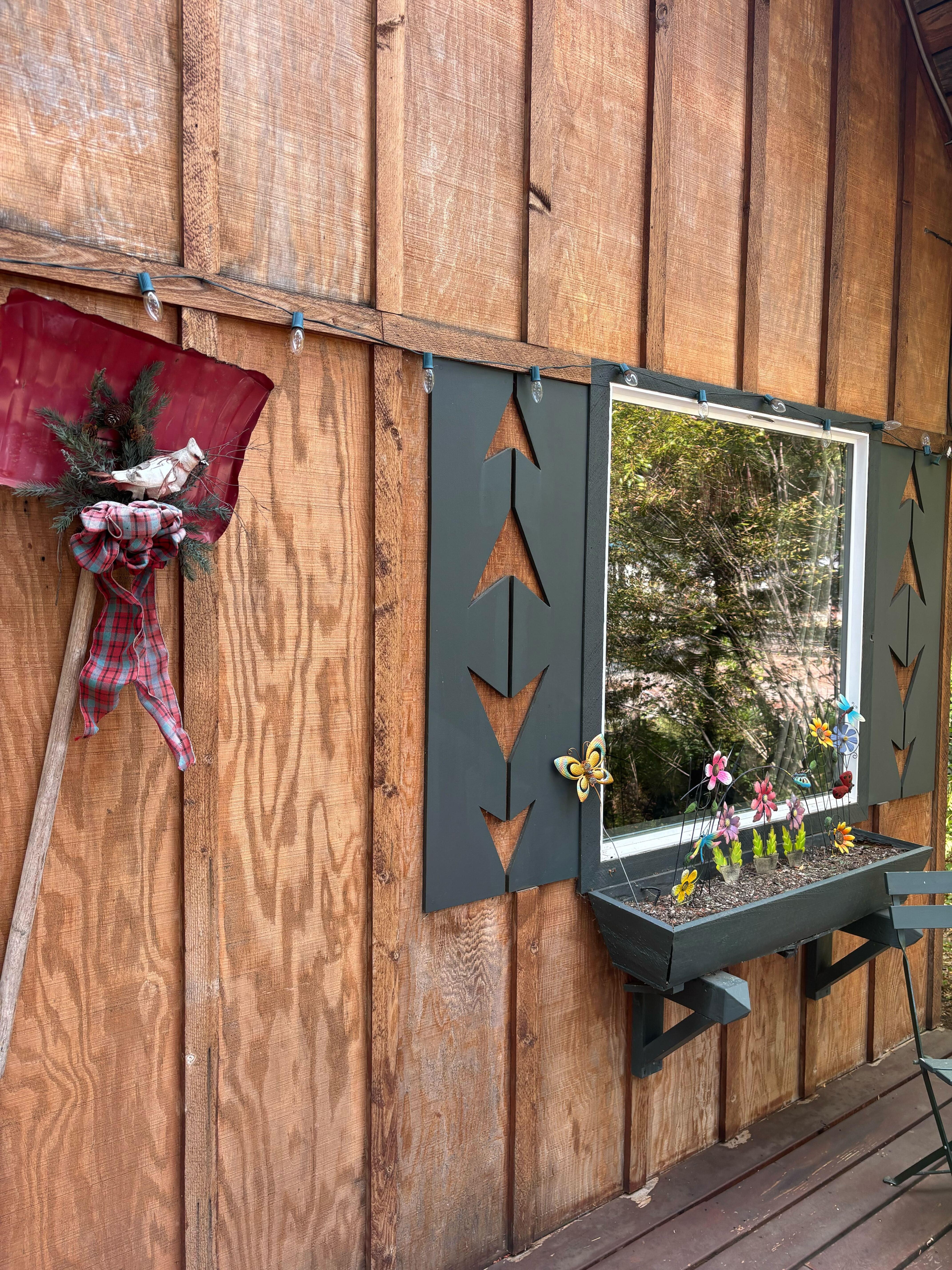 Cute details of outside