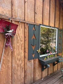 Cute details of outside