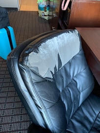 Broken chair