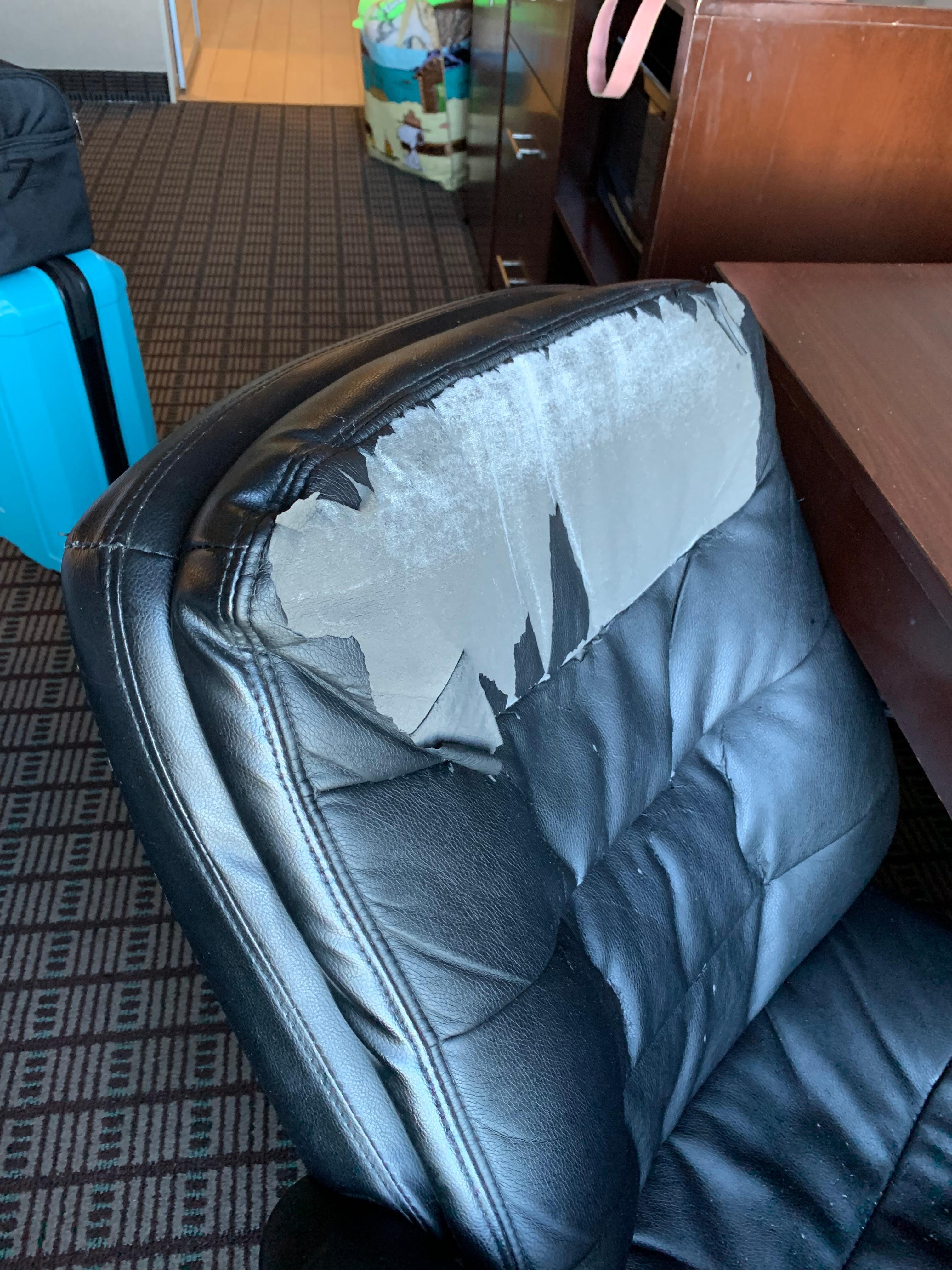 Broken chair