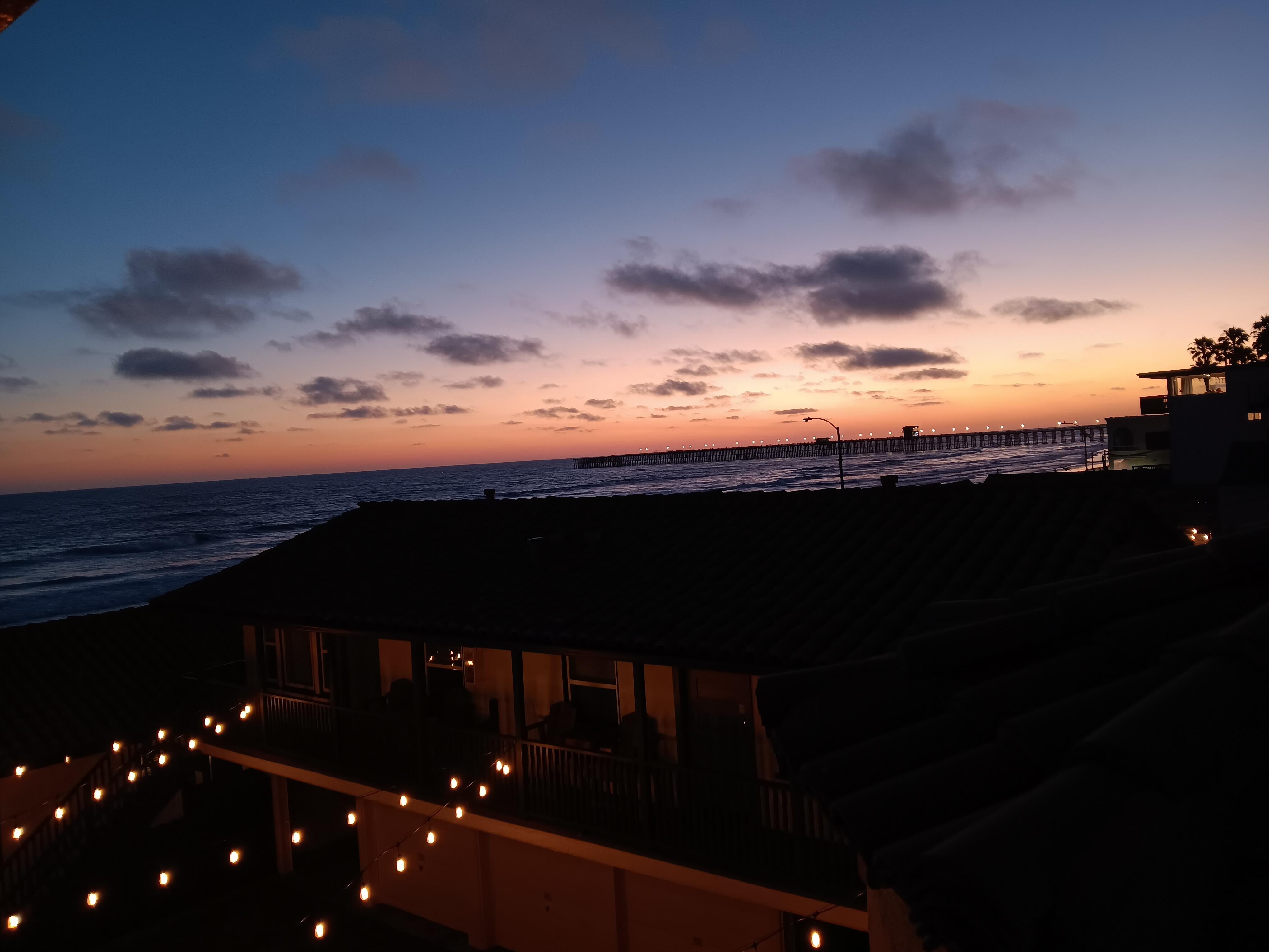 Sunset from 3rd floor window!