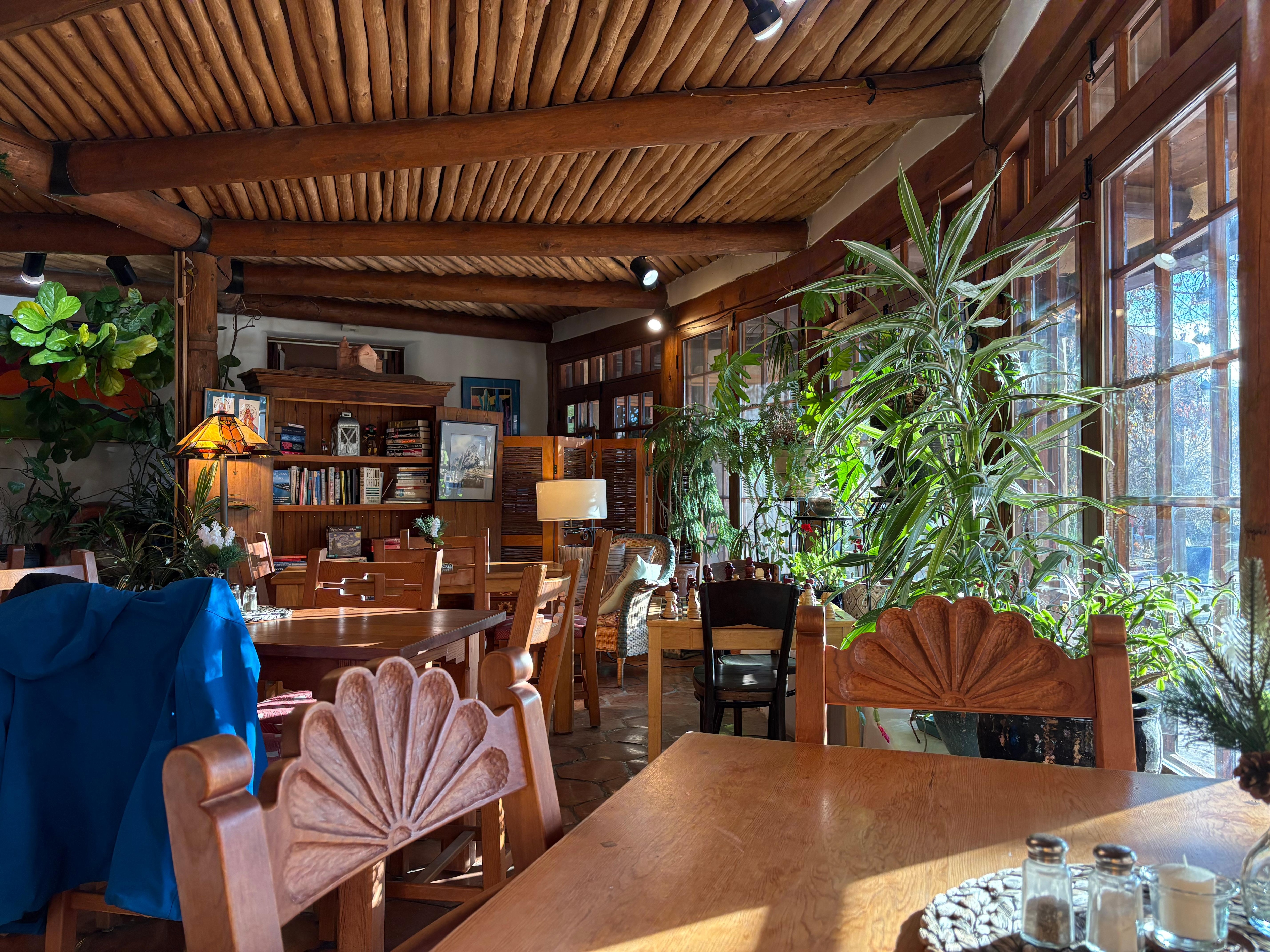 View from my breakfast table.  Rich with history and cool vibes.