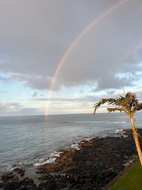 Rainbow taken from the lanai