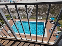 Pool view from 7th floor