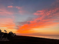 Unedited sunrise from the deck.