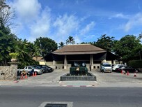 Lobby, from the street.