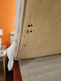 Thats under one of the mattresses.