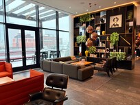 Hang out space in the lobby