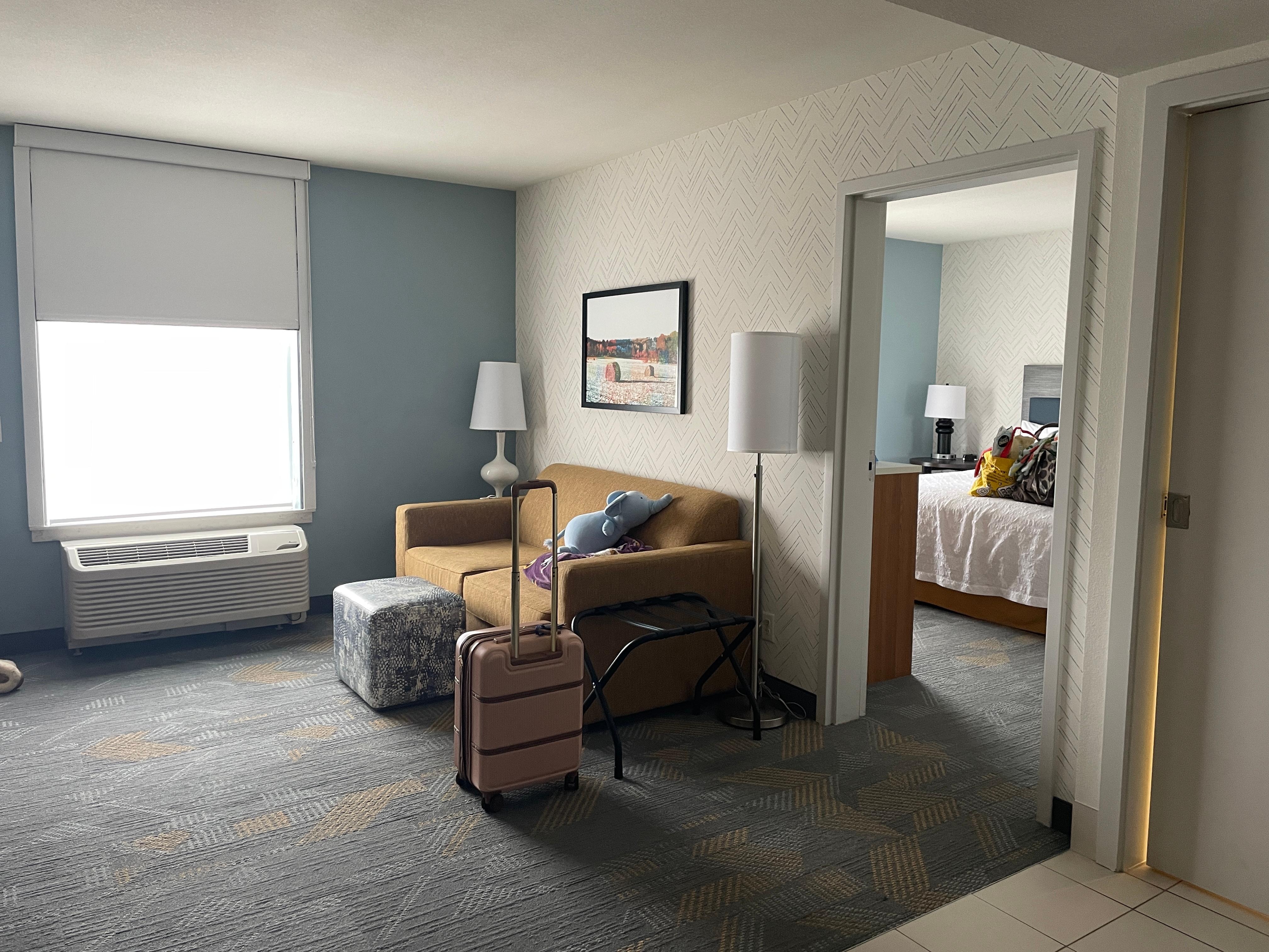 One bedroom king suite.