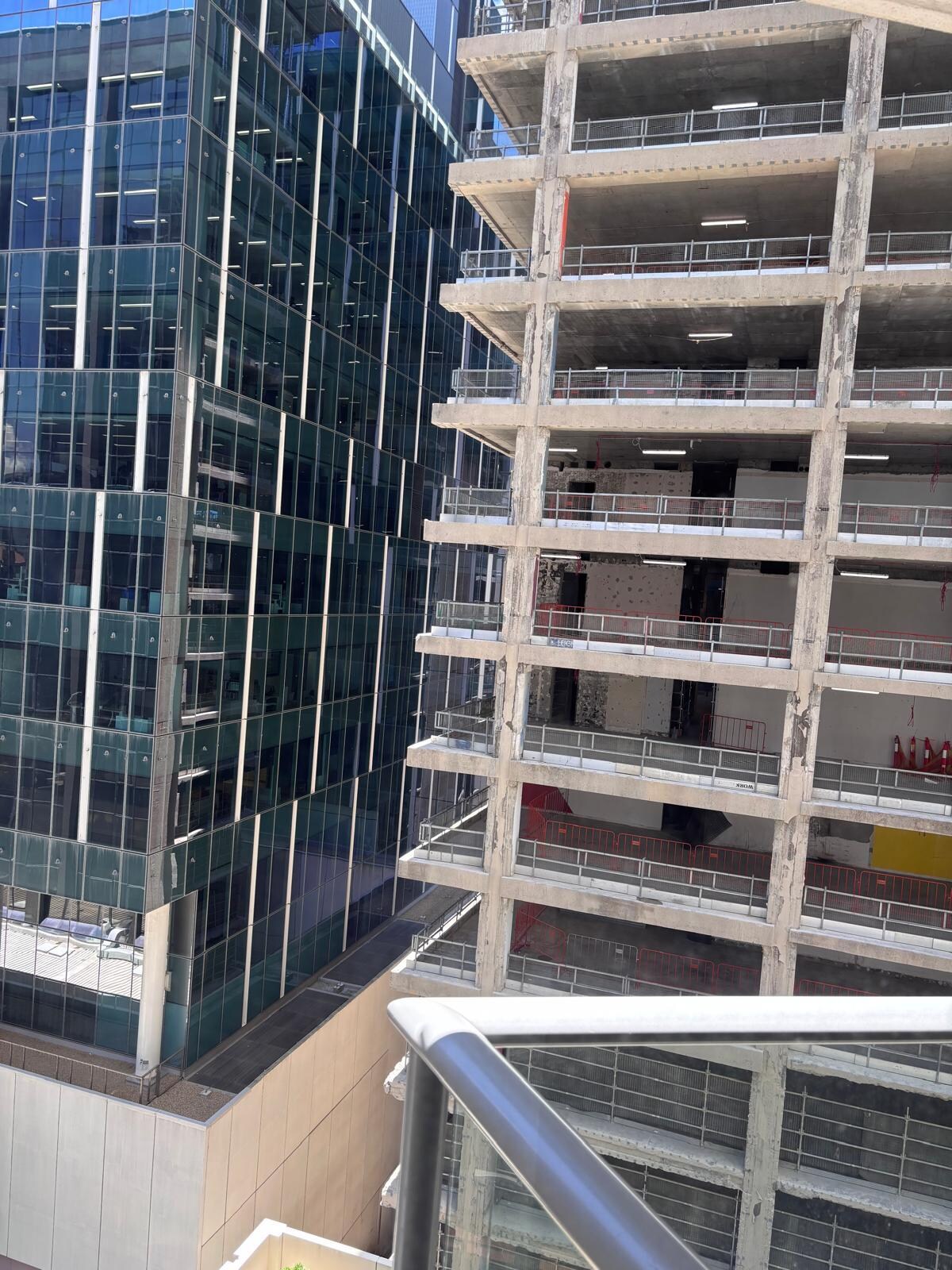 Construction noise from 7am