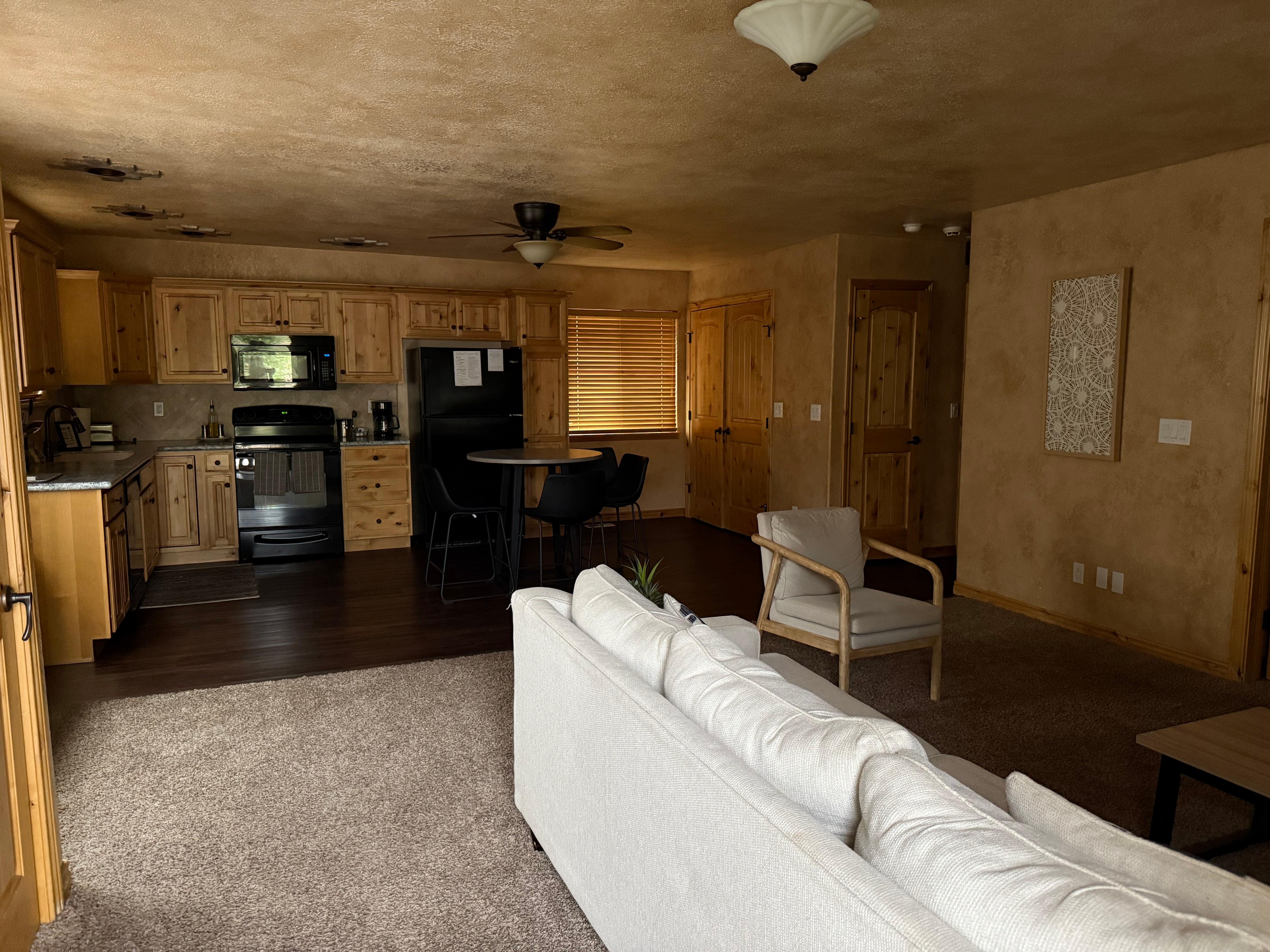 dark and dingy and smelly