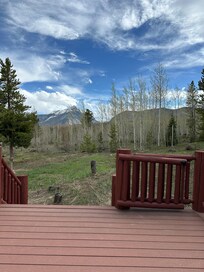 View off the back deck