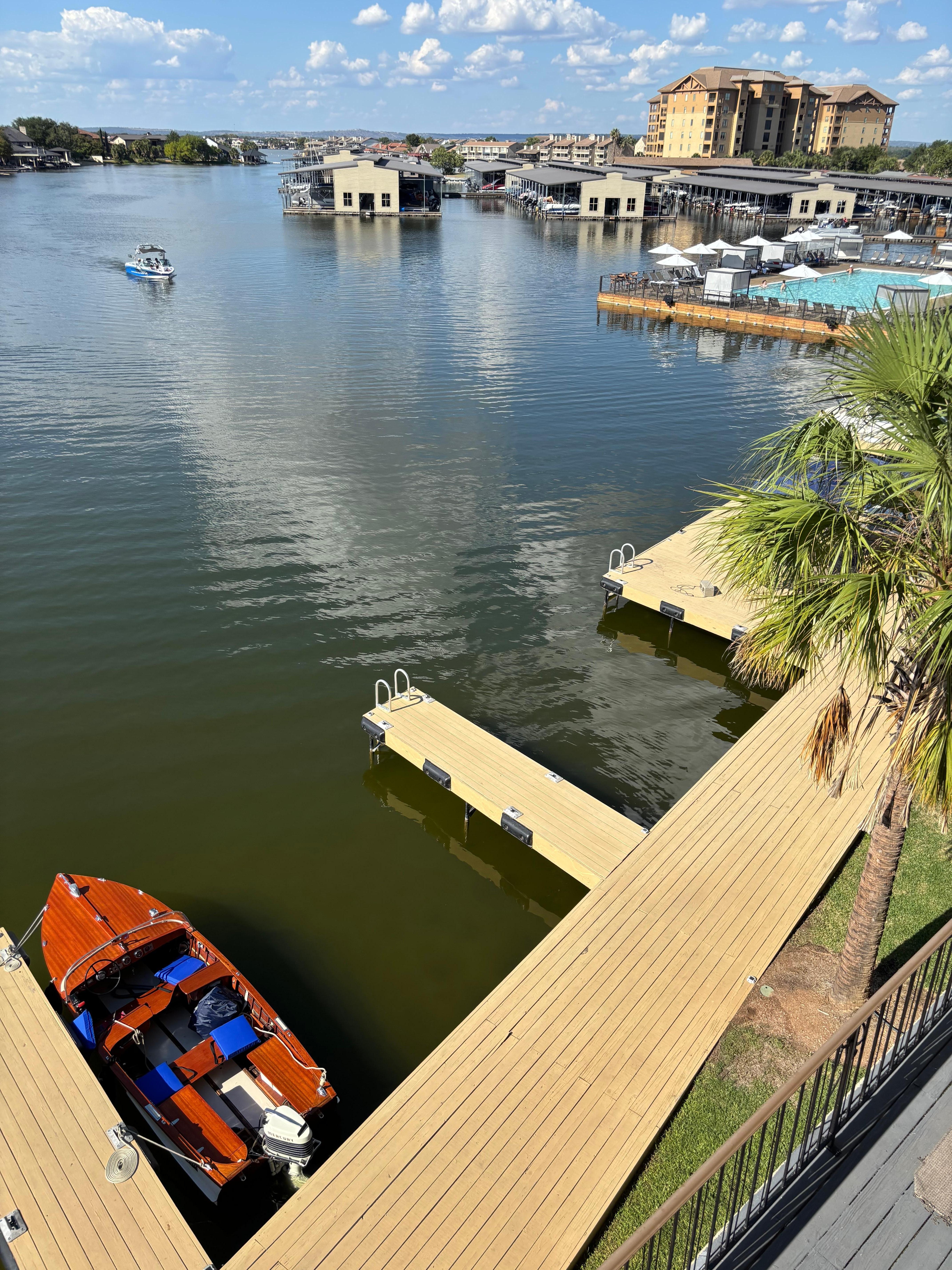 View from the 3rd level balcony. 