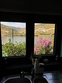 View from the inside kitchen