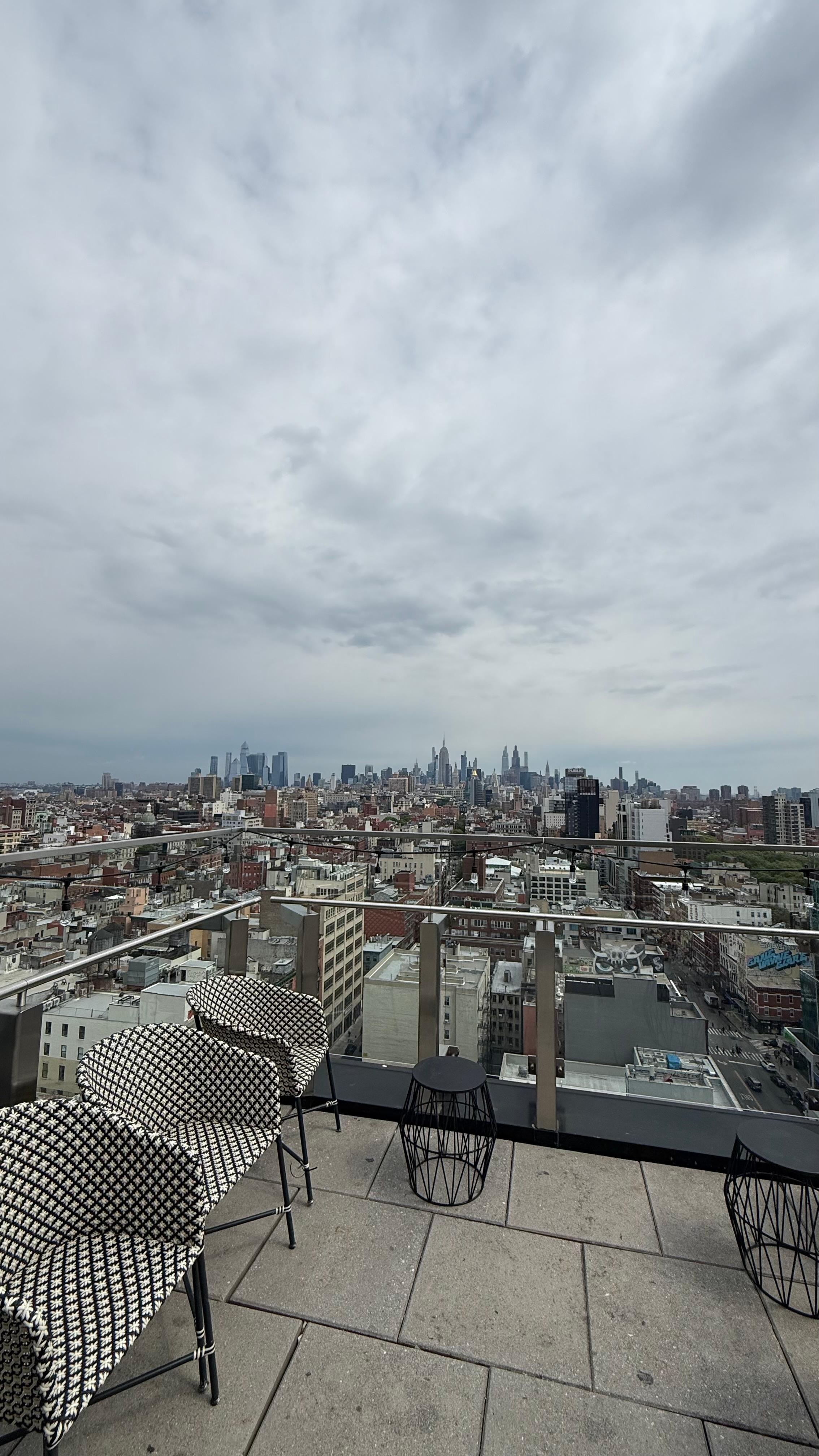 View from the rooftop