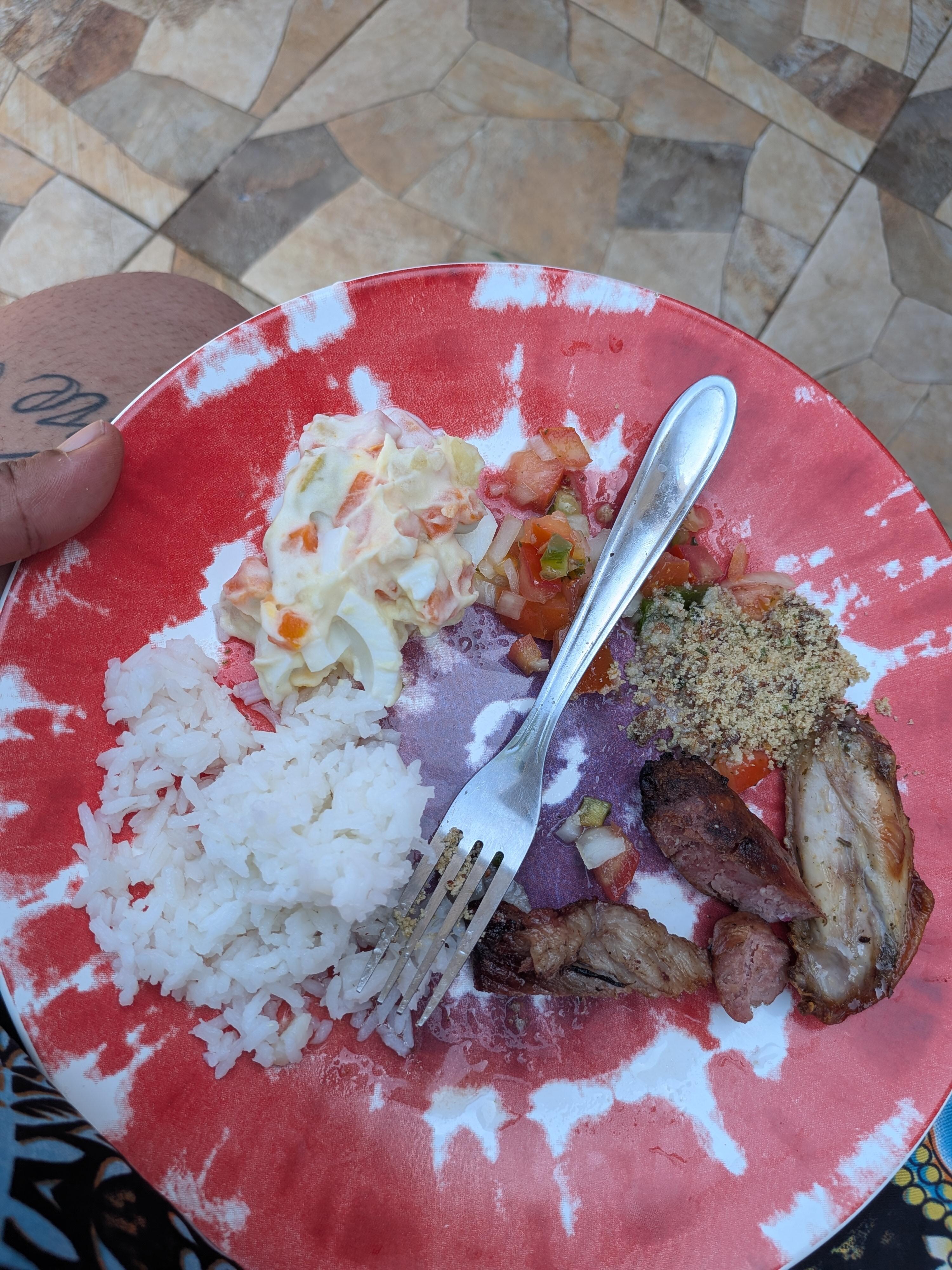 Amazing meal I shares with Cesar and his family