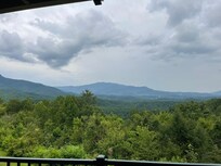 This view changed all day long with the changing of the clouds, rain, and sunlight