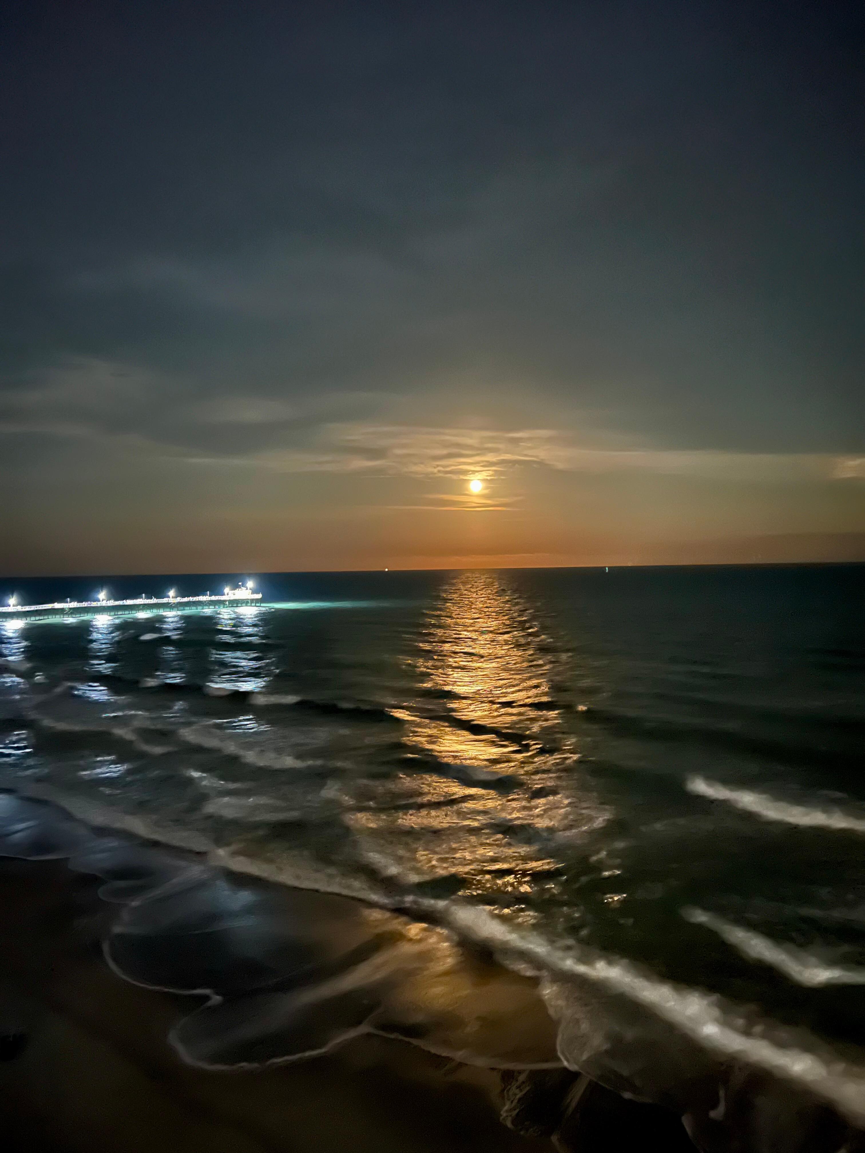Evening view from the balcony