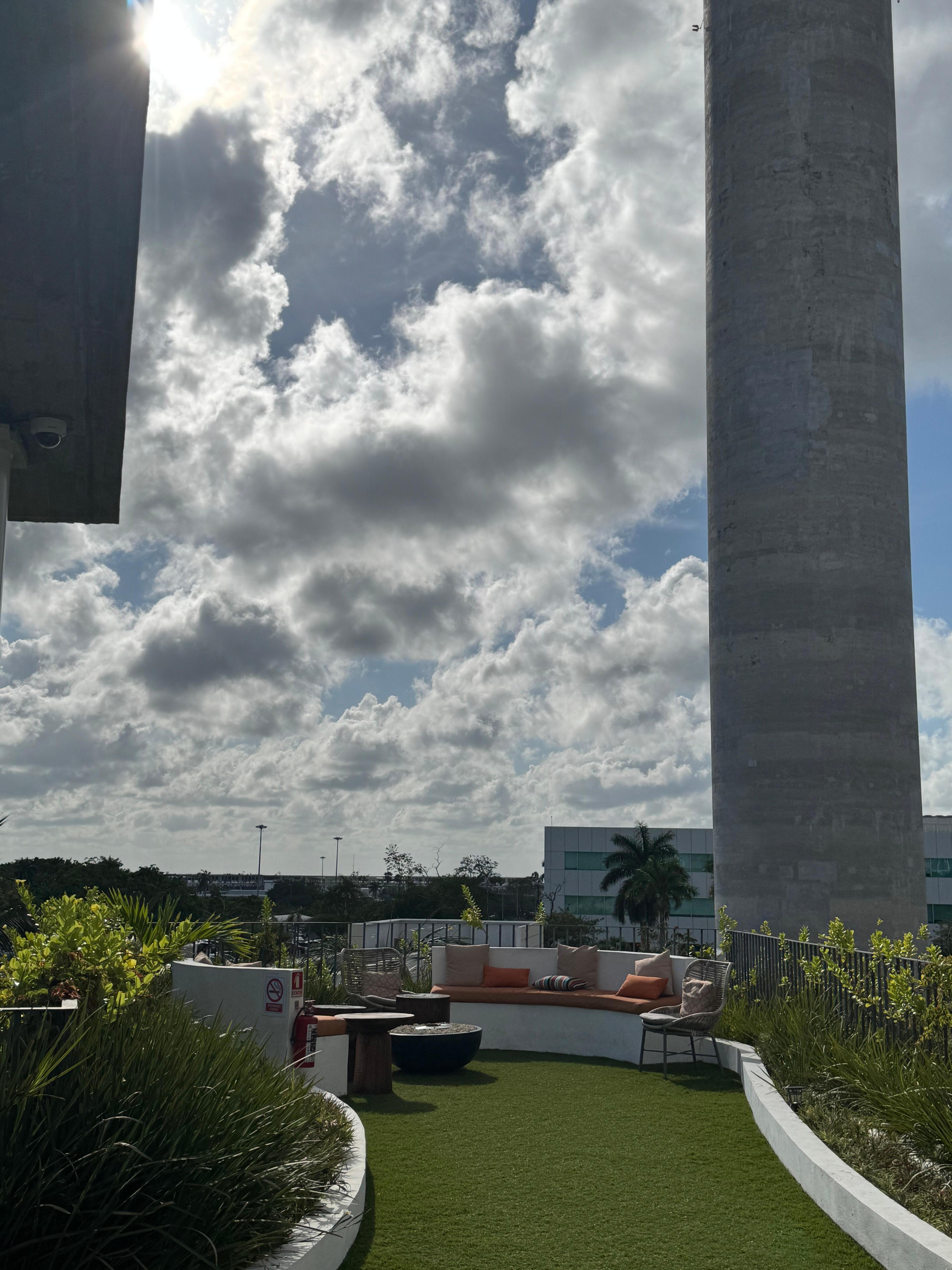 View towards airport 
