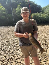 Nice walleye, Elk Ruver