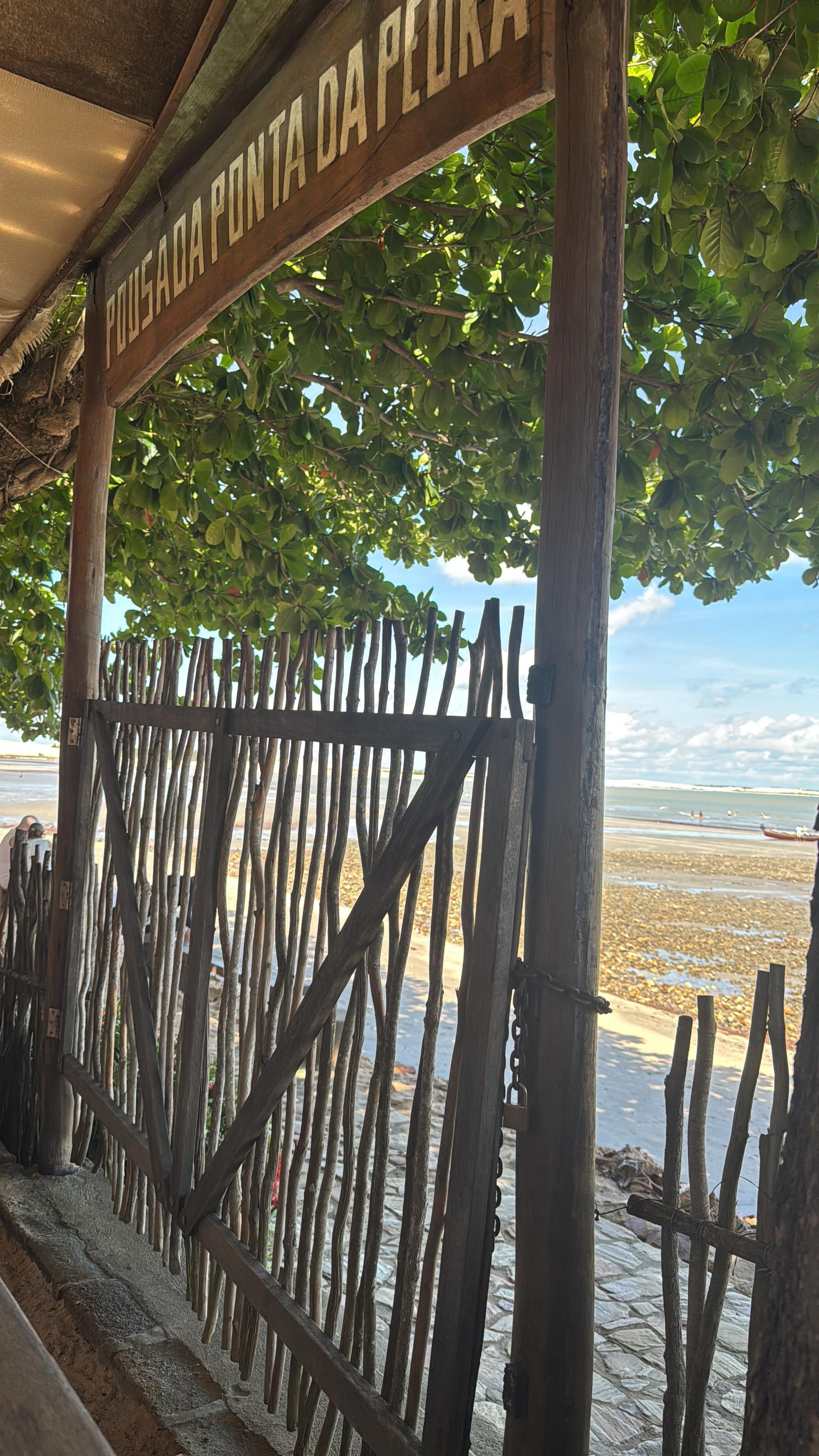 Espaço à beira mar