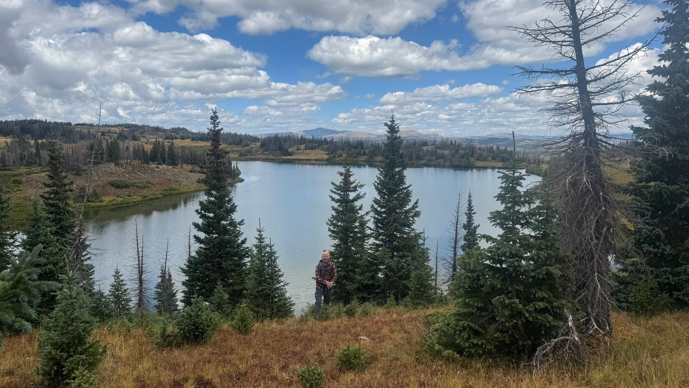 Red Lake north of Chama-6 mile hike round trip