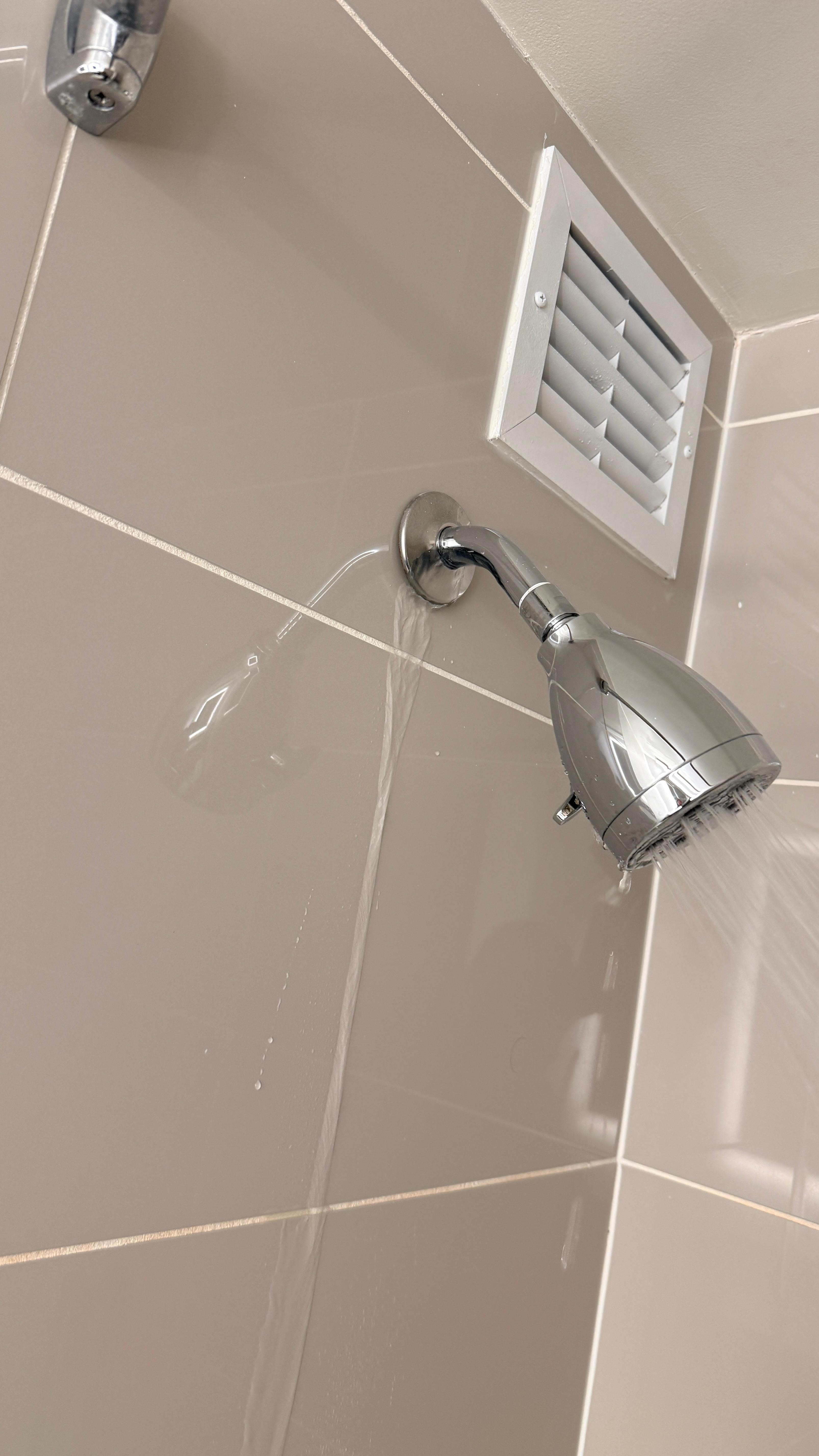 Shower from room 641