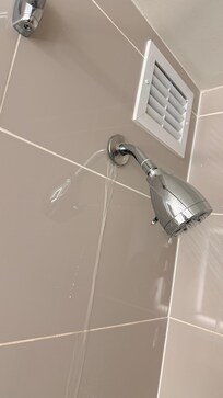 Shower from room 641