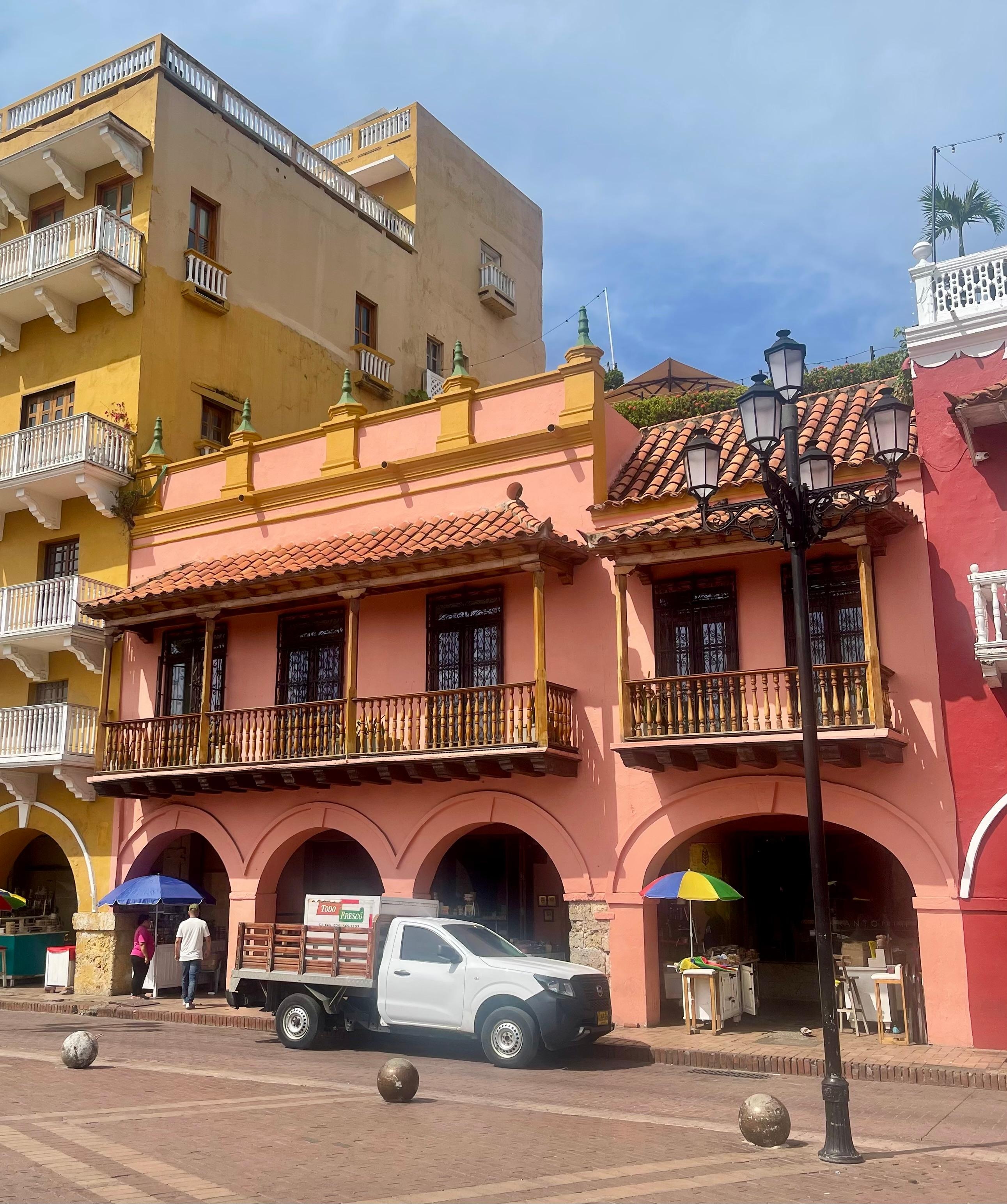 The back of the hotel 