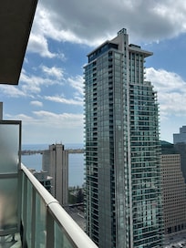 View from the balcony!