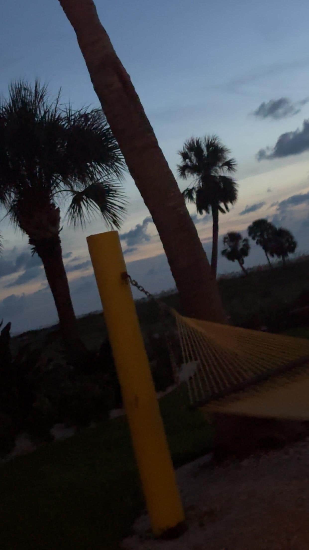 Sunset at the hammocks
