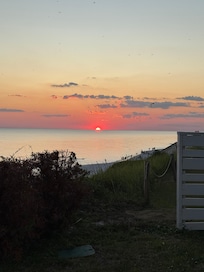 Beautiful sunset from the balcony!!