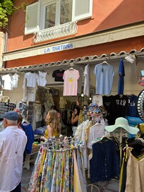 Shop below the hotel that is owned by the same gentleman. The window above is our room