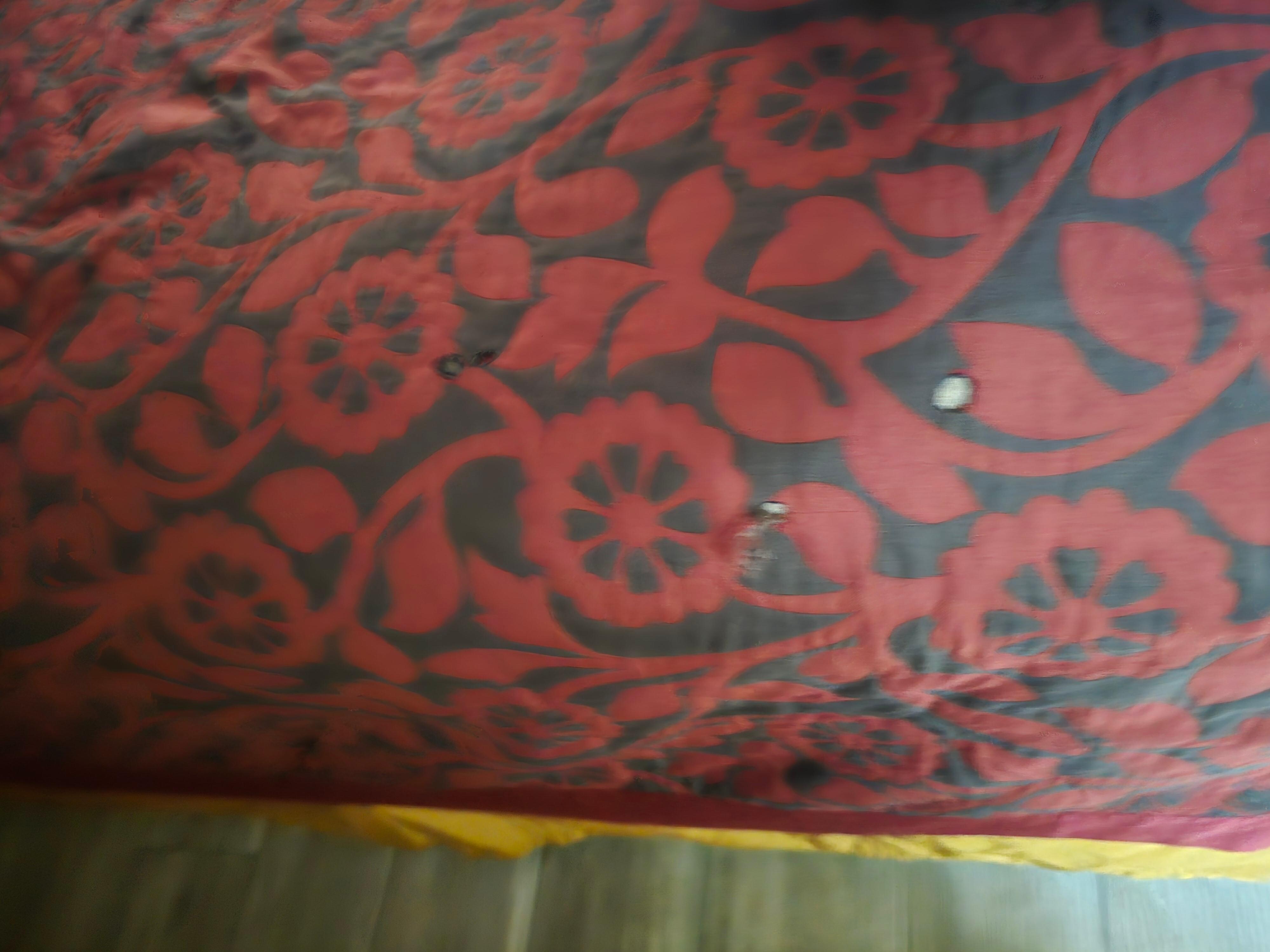 Holes all over the bed