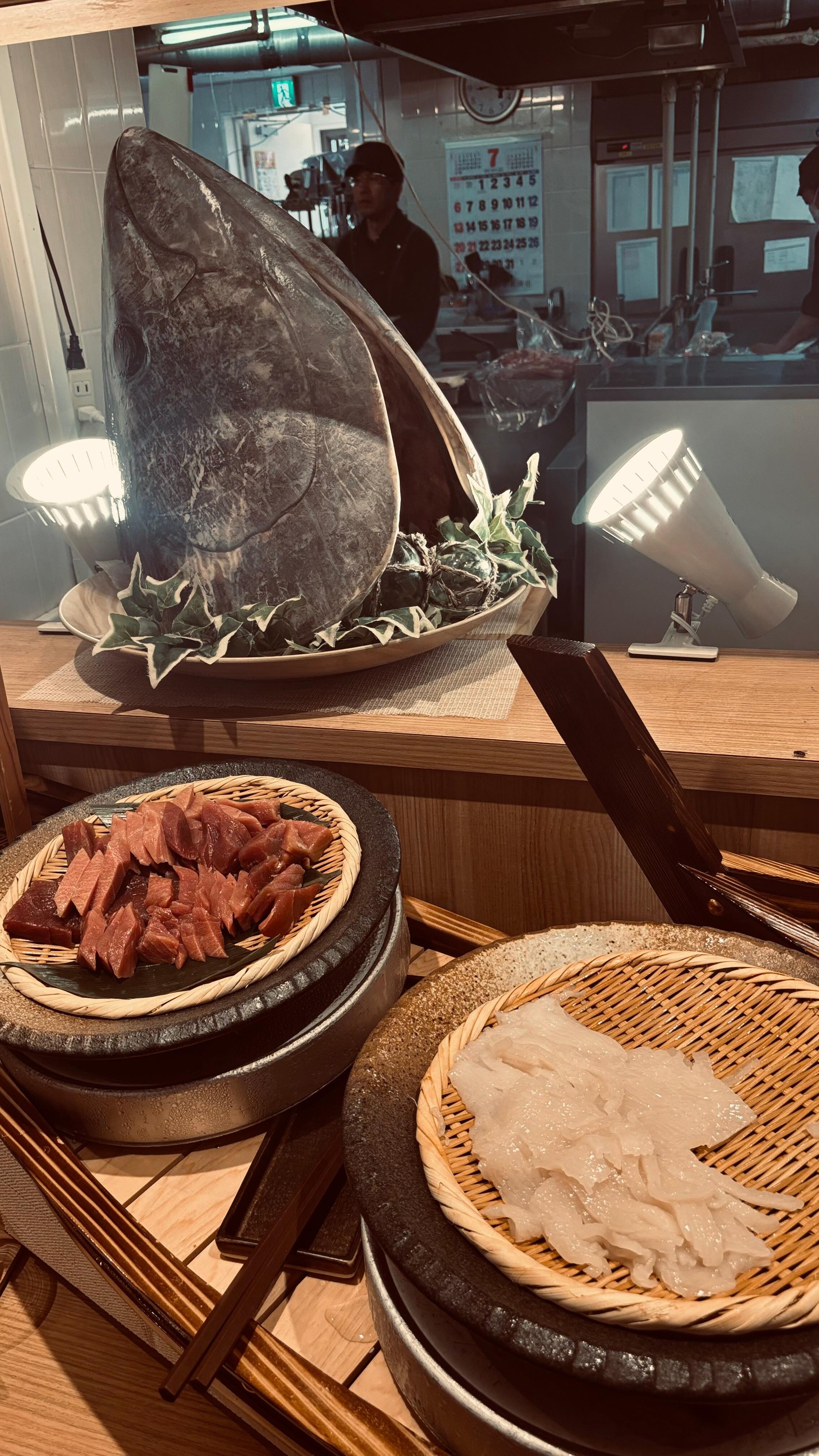 朝食バイキングは種類も多く満足。特に鮪の刺身が素晴らしかった。