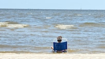 Grandson is one with the sea