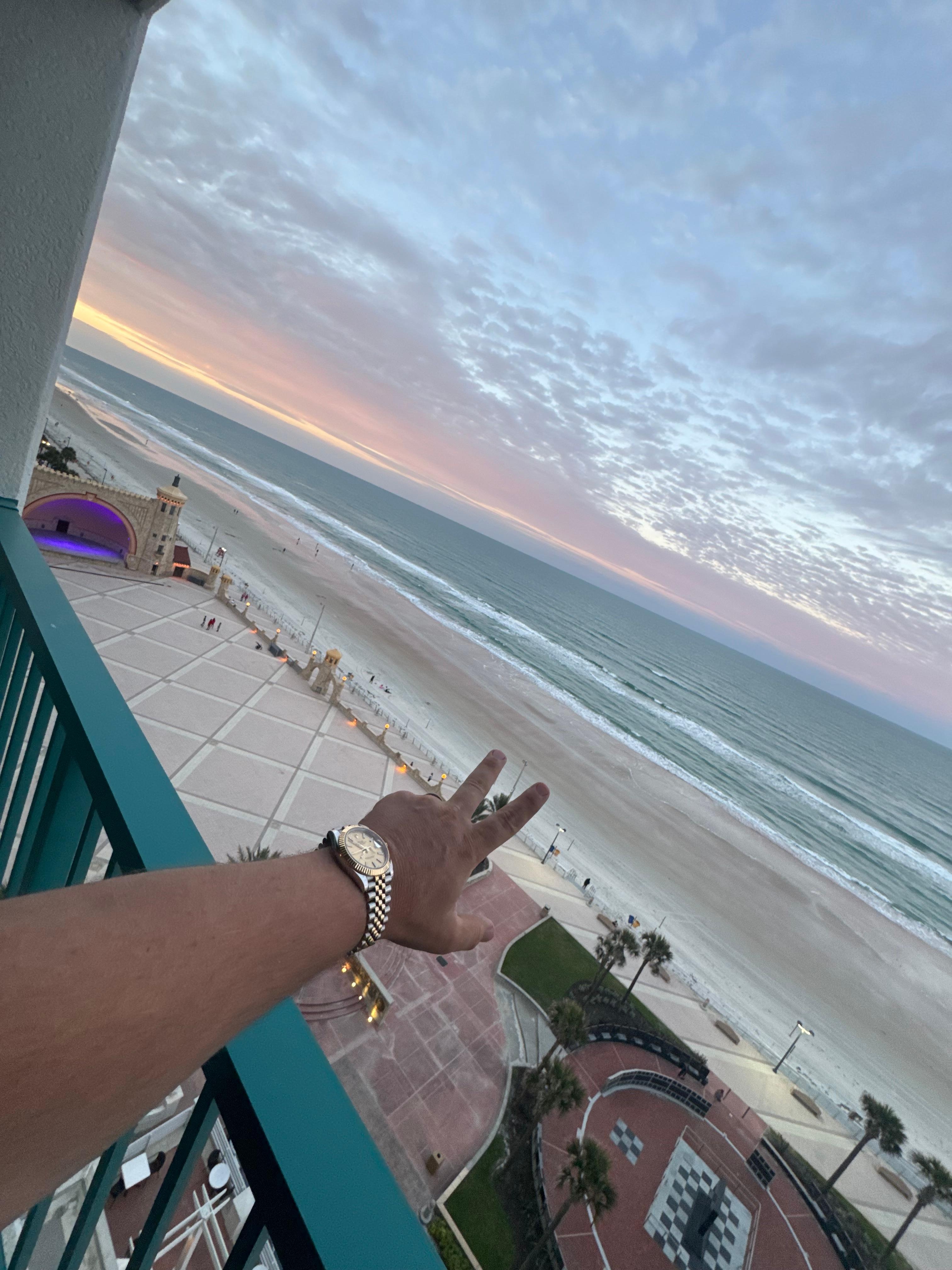 Sunrise Balcony View